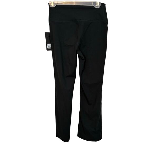 NWT Black Felix Lux Rib 7/8 Flare Leggings 90 Degrees Active Pilates Errands L - Picture 5 of 5
